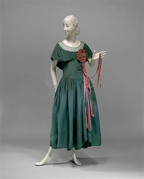 Robe De Style Jeanne Lanvin 1927 The Metropolitan Museum Of Art