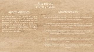 Arte Rococo Pptx Para Escribir Visualizar Ppt Descarga Gratuita