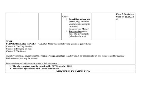 Edudel Syllabus Class 7 English 2024 Pdf Aglasem