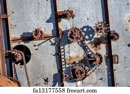 Free Art Print Of Rusty Old Truck In A Farm Field Abandon For Years