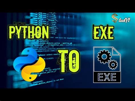 Convert Python File To Executable File Py To Exe With Cmd