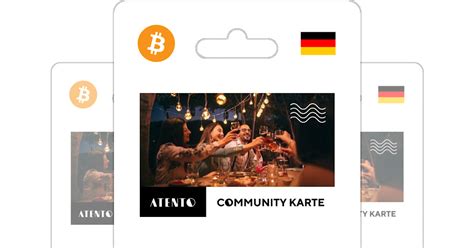 Kaufe Atento Community Karte Geschenkkarte Mit Bitcoin Eth Oder Crypto