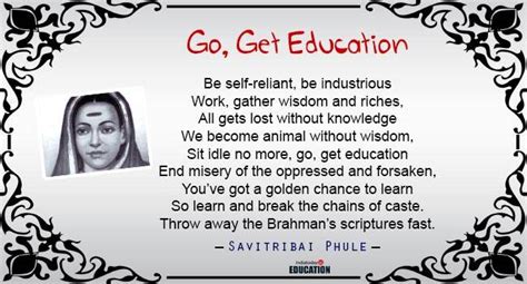 Savitribai Phule As A Tradition Breaker The First Female Teacher At