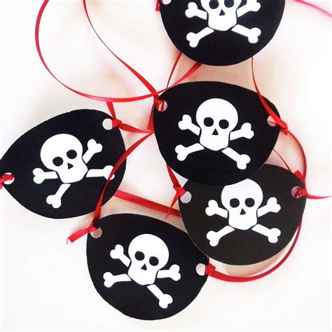 Free Printable Pirate Eye Patch Template - Printable Templates Free