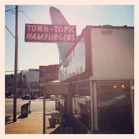 Town Topic Hamburgers, KC | Towns, Signage, Topics