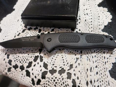 Smith & Wesson Folding Knife Special Ops Never Used 5" folded | #1822469438