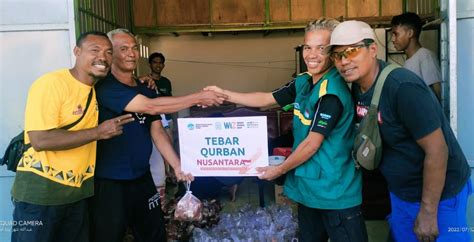 Tebar Qurban Nusantara Wahdah Inspirasi Zakat Bahagiakan Masyarakat