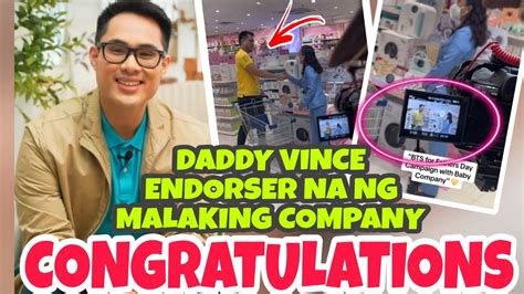 Team Tarah Update Daddy Vince Endorser Na Ng Malaking Company Youtube