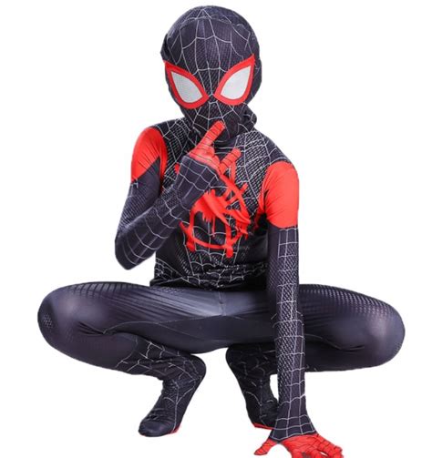 NOWOŚĆ KOSTIUM STRÓJ SPIDERMAN MILES MORALES 140 11440541962