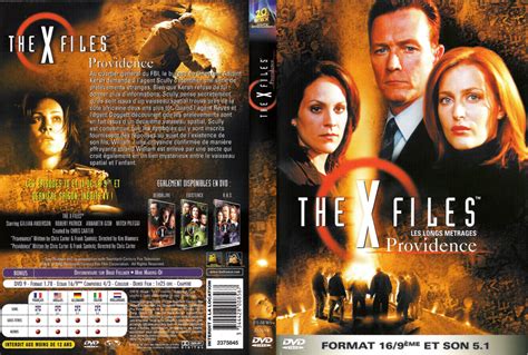 Jaquette Dvd De X Files Providence Cinéma Passion