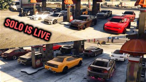 SOLO IS LIVE GTA 5 ONLINE CAR MEET YouTube