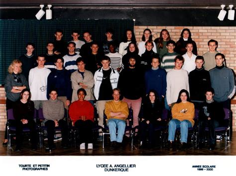 Photo de classe Terminale S 2 de 1999 Lycée Auguste Angellier