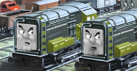 If Arry Bert were in the Railway Series by 13ComicFan on DeviantArt