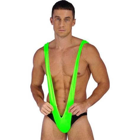 Iiniim Mankini Homme Sexy String Sling Mini Short Lingerie Gay Tanga