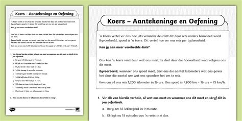 Graad 7 Wiskunde Koers Aantekeninge En Oefening
