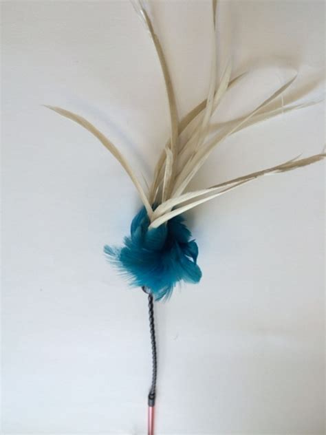 Vee Enterprises Feather Bouncer Teaser Cat Toy Vermont Pet Food And