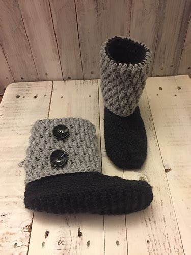 Ravelry Endless Textured Slipper Boots Pattern By Tammy Larabie