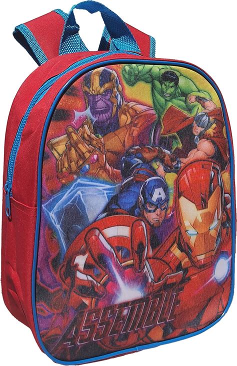 Cartoon Zaino Asilo Avengers Marvel Borsa Scuola Tempo Libero