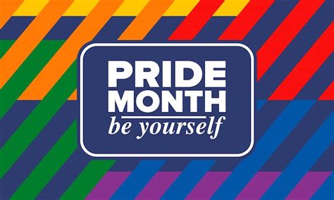 Premium Vector Lgbt Pride Month In June Lesbian Gay Bisexual Transgender Lgbt Flag Rainbow