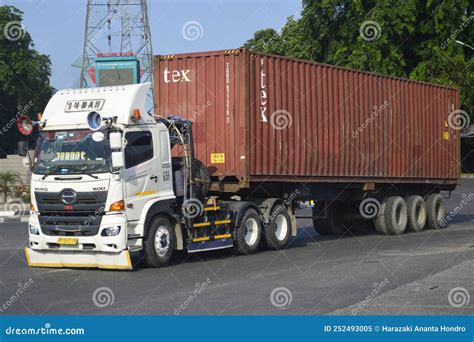 Semi Truck Of Hino 500 Fm 350 Th Editorial Image Image Of Semitruck Hino 252493005