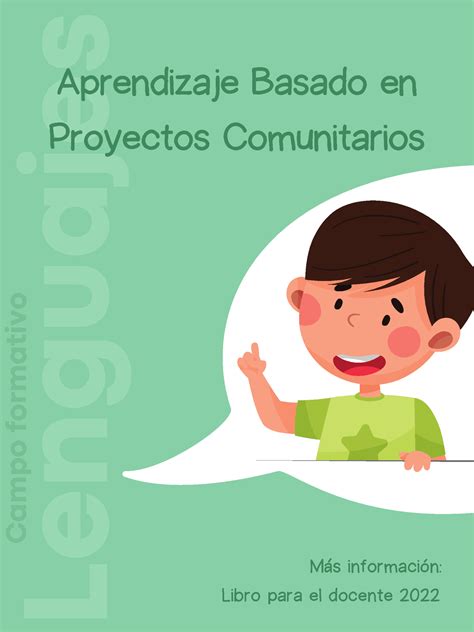 Aprendizaje Basado En Proyectos Comunitarios Lenguajes Aprendizaje