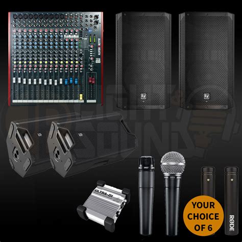 Band Audio Package 2 Jp Light And Sound Hire Adelaide Sa