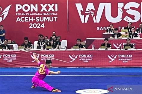 Wushu Edgar Xavier Marvelo Sabet Emas Kedua Lewat Nomor Kombinasi