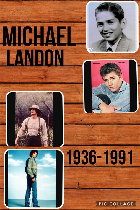 Disclaimer: I do not own any of these images. Michael Landon- 1936-1991 ...