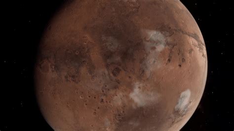 Planet Mars Atmosphere Close Up Space Flight 4k 21570535 Stock Video At