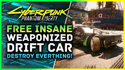 Cyberpunk 2077 Insane Weaponized Drift Car Type 66 HOON Ken Block