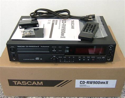 Yahooオークション 新品 元箱入 Tascam タスカム Cd Rw900mkii 2021