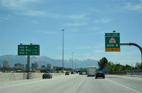 Interstate 15 South Salt Lake City To Murray Aaroads Utah