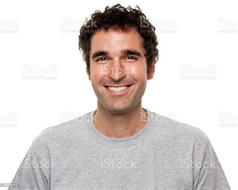 Portrait Of Happy Smiling Man Stock Photo Download Image Now Men