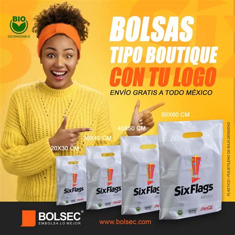 Bolsas De Pl Stico Impresa Tipo Boutique Impresas Personalizadas Con Tu