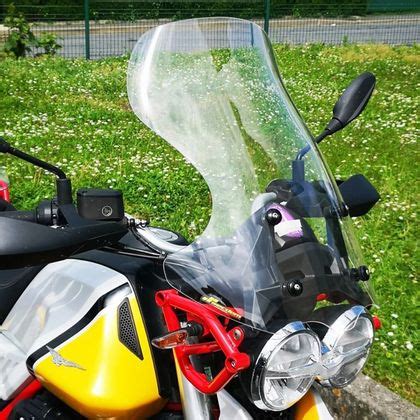 Bulle Bullster Haute protection fumé noir 57 cm Motoblouz