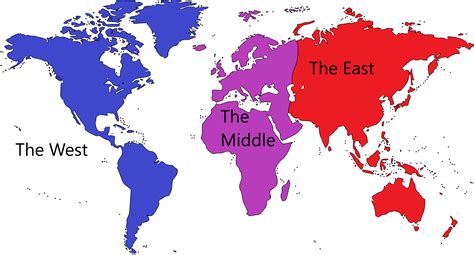 Countries I Consider East and West : r/mapporncirclejerk