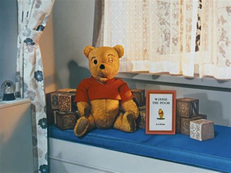 Image - Winnie the Pooh is a real stuffed bear who winked at us.jpg ...