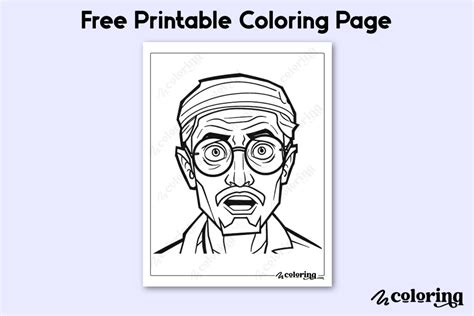 👨 ‍ ⚕ ️ Doctor Free Coloring Page