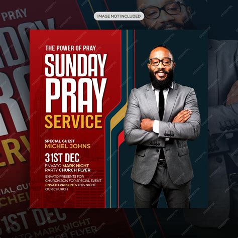 Premium Psd Psd Church Conference Flyer Social Media Post And Instagram Web Banner Template