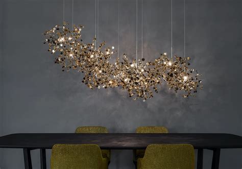 A Precious Cloud Sculpture Of Light Argent Fixtures By Terzani