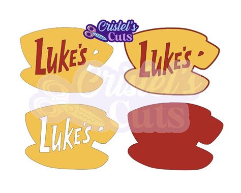 Lukes Diner Logo Digital File Etsy