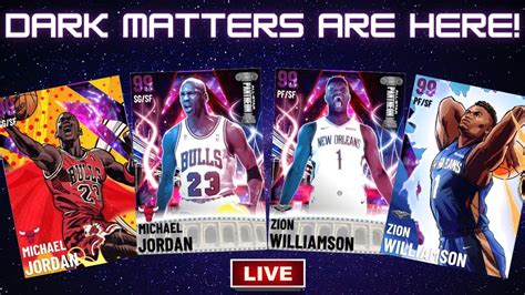 LIVE PANTHEON PACK OPENING DARK MATTER MICHAEL JORDAN AND ZION NBA