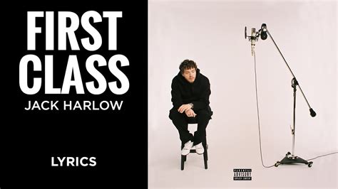 Jack Harlow First Class LYRICS YouTube