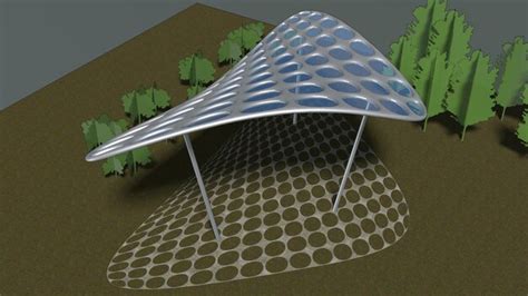 Premium Photo 3d Illustration Of Parametric Pavilion