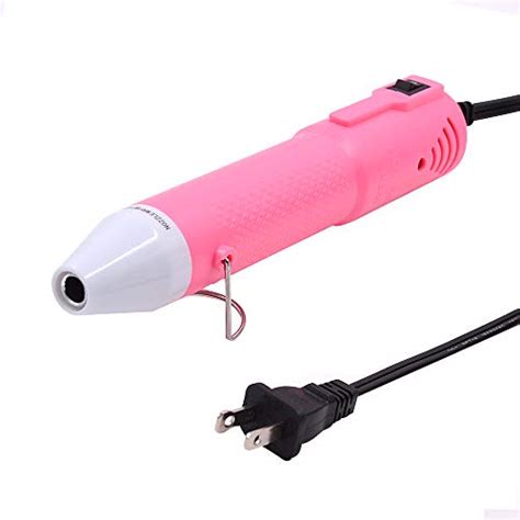 Mofa Emboss Heat Pen Mini Heat Gun Hot Air Pen Tools Shrink Pen With Stand For DIY Embossing And