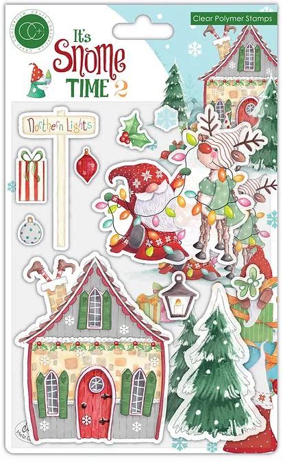 Craft Consortium It S Snome Time 2 Northern Lights Stamp Set