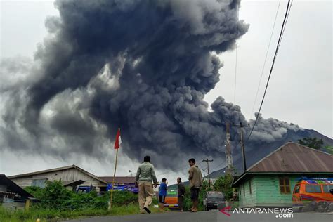 Gunung Sinabung Kembali Erupsi Antara News