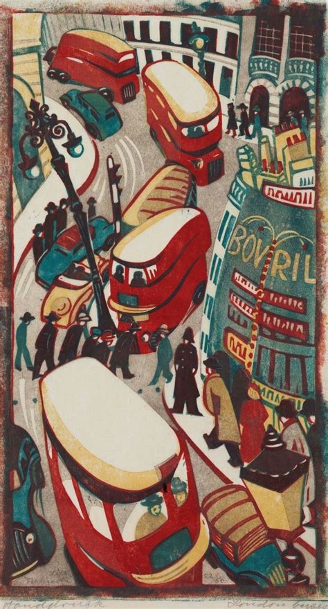 British Linocuts Of The Grosvenor School Exhibitions In 2024