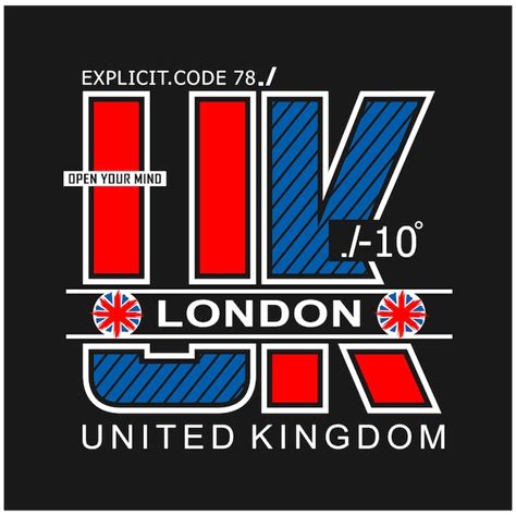 Premium Vector Uk London Typography Design T Shirt