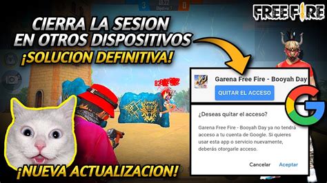 COMO CERRAR MI CUENTA DE FREE FIRE EN OTROS DISPOSITIVOS VINCULADA CON